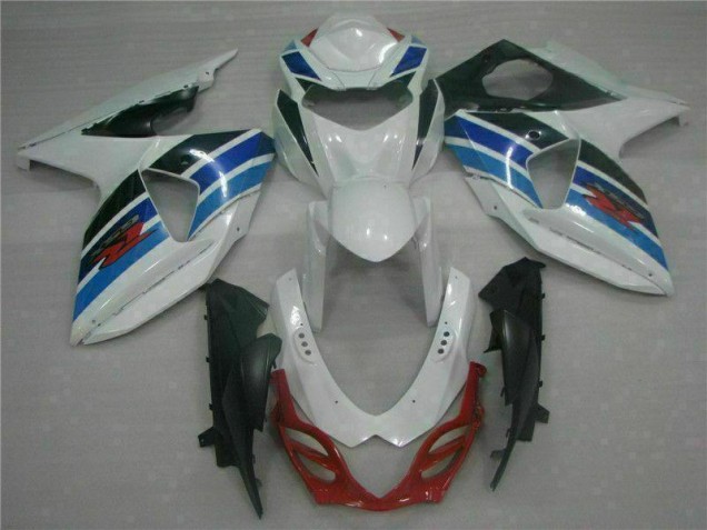 Blanc Carénage Moto Suzuki GSXR 1000 K9 2009-2016