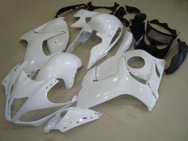 Blanc Carénage Moto Suzuki GSXR 1300 Hayabusa 1996-2007