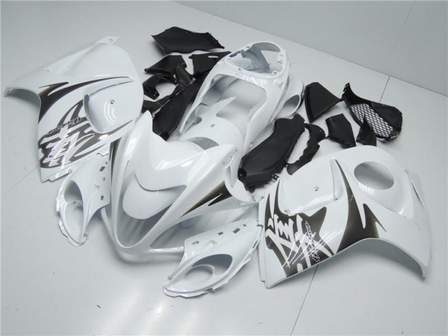 Blanc Carénage Moto Suzuki GSXR 1300 Hayabusa 2008-2019 Blanc Carénage Moto Suzuki GSXR 1300 Hayabusa 2008-2019