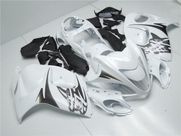 Blanc Carénage Moto Suzuki GSXR 1300 Hayabusa 2008-2019 Blanc Carénage Moto Suzuki GSXR 1300 Hayabusa 2008-2019