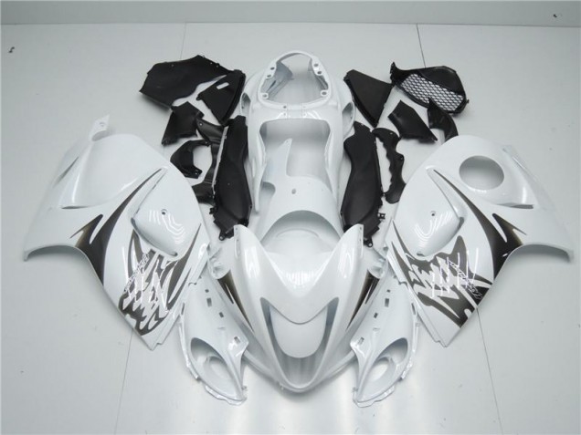 Blanc Carénage Moto Suzuki GSXR 1300 Hayabusa 2008-2019 Blanc Carénage Moto Suzuki GSXR 1300 Hayabusa 2008-2019