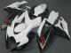 Blanc Carénage Moto Suzuki GSXR 600 / 750 K6 2006-2007 Blanc Carénage Moto Suzuki GSXR 600 / 750 K6 2006-2007
