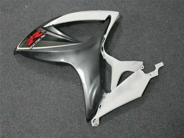 Blanc Carénage Moto Suzuki GSXR 600 / 750 K6 2006-2007 Blanc Carénage Moto Suzuki GSXR 600 / 750 K6 2006-2007