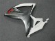 Blanc Carénage Moto Suzuki GSXR 600 / 750 K6 2006-2007 Blanc Carénage Moto Suzuki GSXR 600 / 750 K6 2006-2007