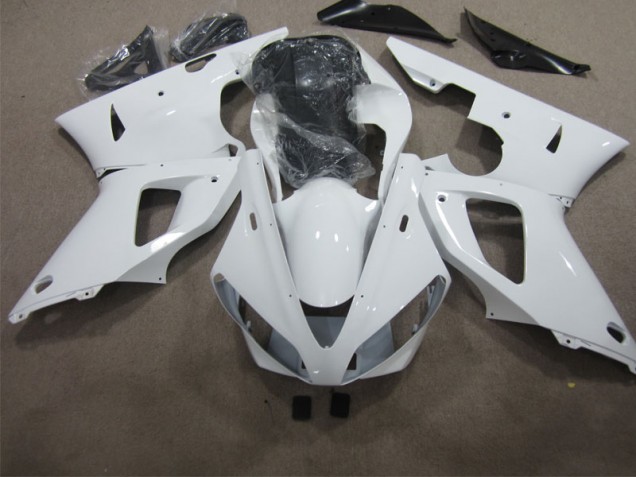 Blanc Carénage Moto Yamaha R1 2000-2001 Blanc Carénage Moto Yamaha R1 2000-2001