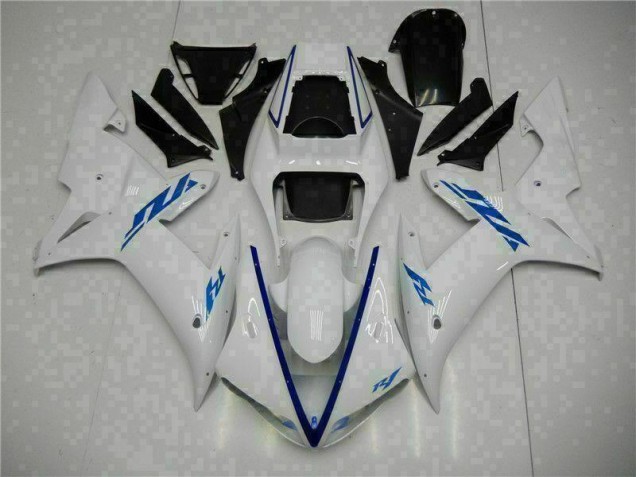Blanc Carénage Moto Yamaha R1 2002-2003 Blanc Carénage Moto Yamaha R1 2002-2003
