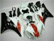 Blanc Carénage Moto Yamaha R6 2006-2007 Blanc Carénage Moto Yamaha R6 2006-2007