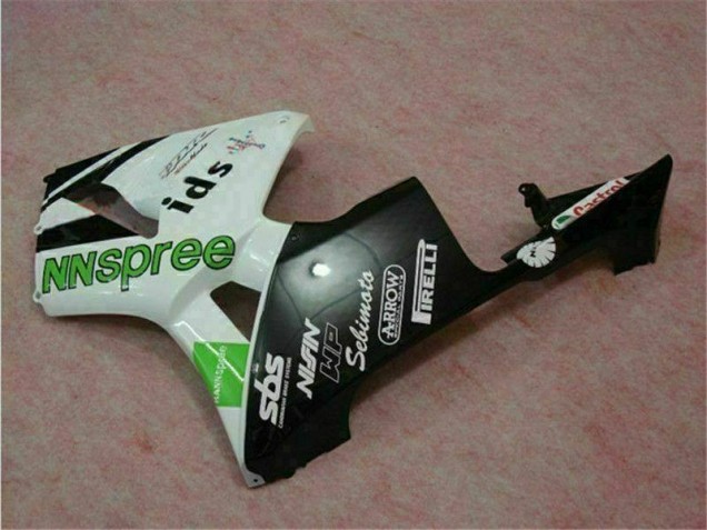 Blanc Carénages Moto ABS Complet Honda CBR 600 RR 2003-2004 Blanc Carénages Moto ABS Complet Honda CBR 600 RR 2003-2004