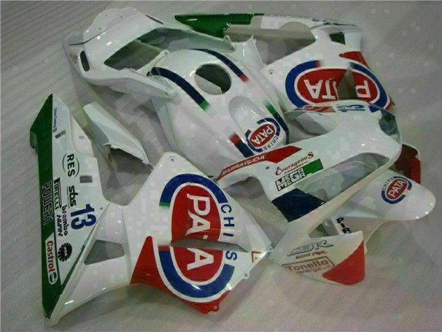 Blanc Carénages Moto Honda CBR 600 RR 2003-2004 Blanc Carénages Moto Honda CBR 600 RR 2003-2004