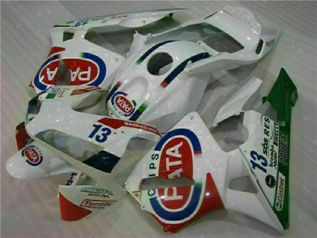 Blanc Carénages Moto Honda CBR 600 RR 2003-2004 Blanc Carénages Moto Honda CBR 600 RR 2003-2004