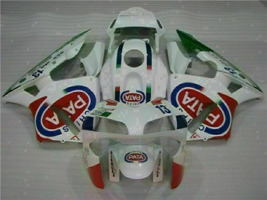 Blanc Carénages Moto Honda CBR 600 RR 2003-2004