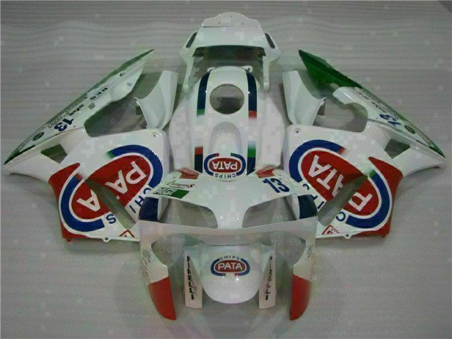 Blanc Carénages Moto Honda CBR 600 RR 2003-2004 Blanc Carénages Moto Honda CBR 600 RR 2003-2004