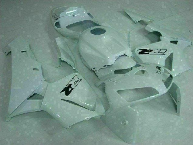 Blanc Carénages Moto Honda CBR 600 RR 2005-2006 Blanc Carénages Moto Honda CBR 600 RR 2005-2006