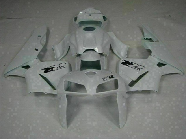 Blanc Carénages Moto Honda CBR 600 RR 2005-2006 Blanc Carénages Moto Honda CBR 600 RR 2005-2006