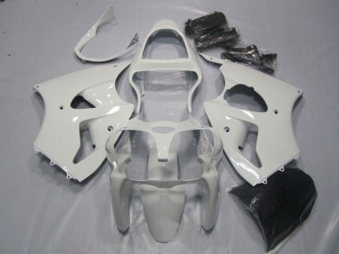 Blanc Carénages Moto Kawasaki ZX6R 2000-2002