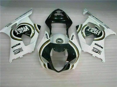 Blanc Carénages Moto Suzuki GSXR 1000 K3 2003-2004