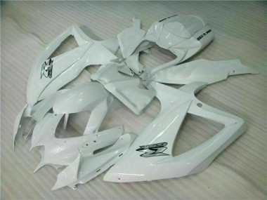 Blanc Carénages Moto Suzuki GSXR 600 / 750 K8 2008-2010