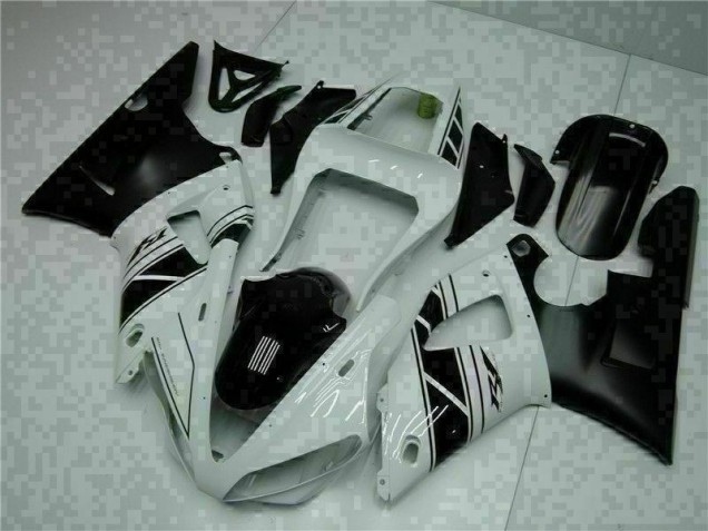 Blanc Carénages Moto Yamaha R1 2000-2001 Blanc Carénages Moto Yamaha R1 2000-2001