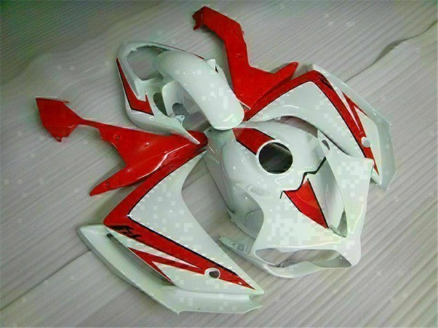 Blanc Carénages Moto Yamaha R1 2007-2008 Blanc Carénages Moto Yamaha R1 2007-2008