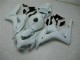 Blanc Carrosserie Moto Honda CBR 1000 RR 2006-2007 Blanc Carrosserie Moto Honda CBR 1000 RR 2006-2007