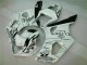 Blanc Carrosserie Moto Suzuki GSXR 1000 K3 2003-2004 Blanc Carrosserie Moto Suzuki GSXR 1000 K3 2003-2004