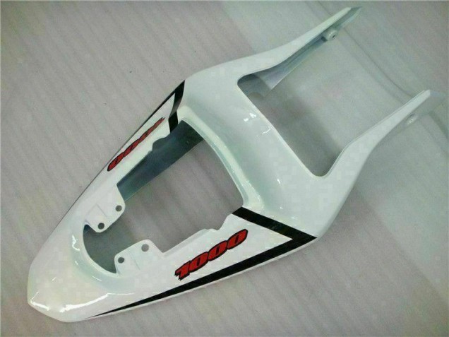 Blanc Carrosserie Moto Suzuki GSXR 1000 K3 2003-2004 Blanc Carrosserie Moto Suzuki GSXR 1000 K3 2003-2004