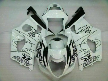 Blanc Carrosserie Moto Suzuki GSXR 1000 K3 2003-2004