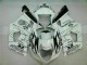 Blanc Carrosserie Moto Suzuki GSXR 1000 K3 2003-2004 Blanc Carrosserie Moto Suzuki GSXR 1000 K3 2003-2004