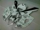 Blanc Carrosserie Moto Suzuki GSXR 1000 K5 2005-2006 Blanc Carrosserie Moto Suzuki GSXR 1000 K5 2005-2006