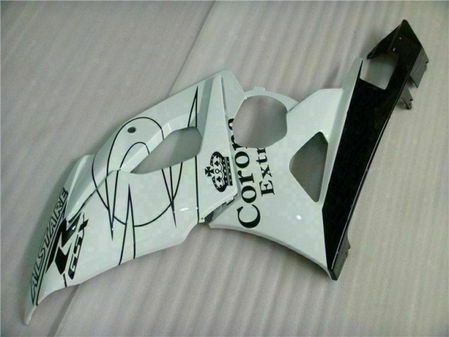 Blanc Carrosserie Moto Suzuki GSXR 1000 K5 2005-2006 Blanc Carrosserie Moto Suzuki GSXR 1000 K5 2005-2006