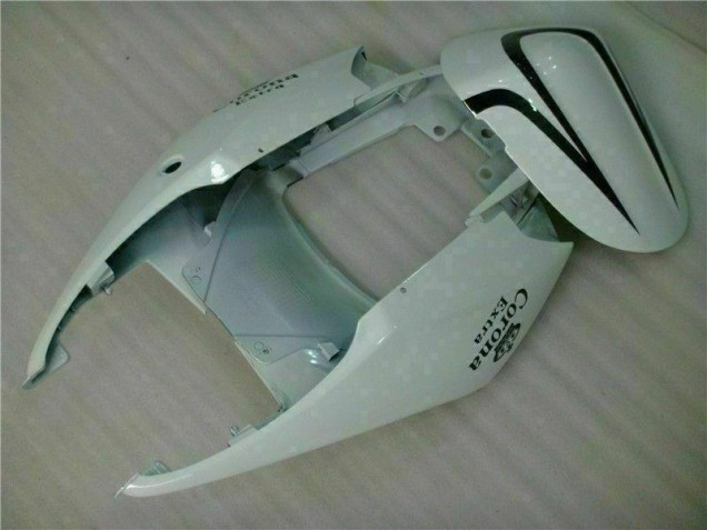 Blanc Carrosserie Moto Suzuki GSXR 1000 K5 2005-2006 Blanc Carrosserie Moto Suzuki GSXR 1000 K5 2005-2006