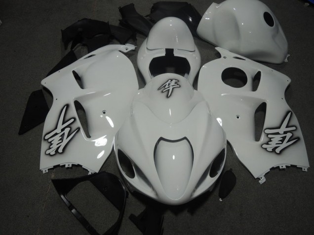 Blanc Carrosserie Moto Suzuki GSXR 1300 Hayabusa 1996-2007