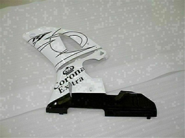 Blanc Carrosserie Moto Yamaha R1 2000-2001 Blanc Carrosserie Moto Yamaha R1 2000-2001