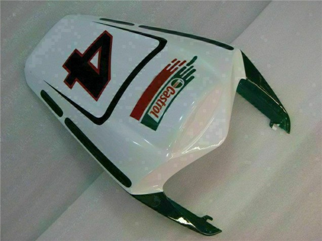 Blanc Castrol 4 Carénage Moto Honda CBR 1000 RR 2008-2011 Blanc Castrol 4 Carénage Moto Honda CBR 1000 RR 2008-2011