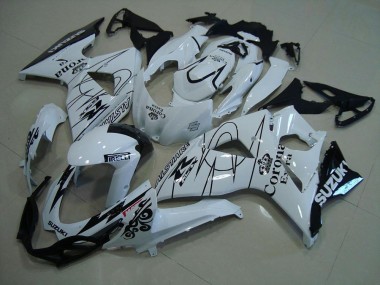 Blanc Corona Carénage Moto Suzuki GSXR 1000 K9 2009-2016