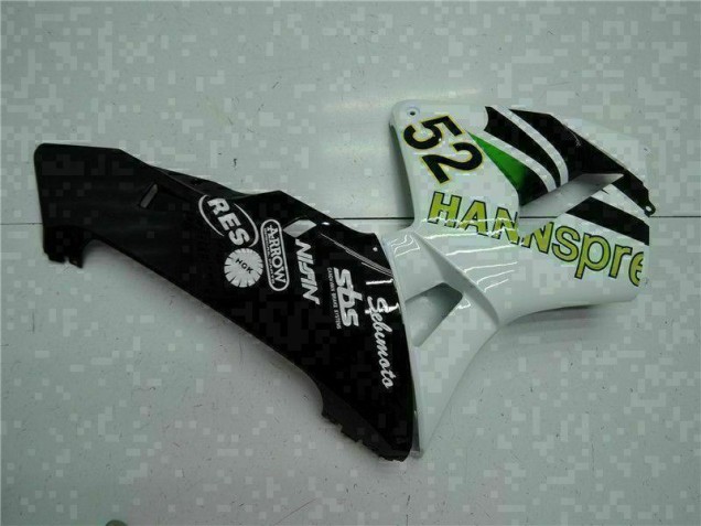 Blanc Jaune Vert 52 Carénage Moto Honda CBR 600 RR 2005-2006 Blanc Jaune Vert 52 Carénage Moto Honda CBR 600 RR 2005-2006