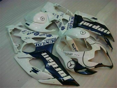 Blanc Kit Carénages Motos Complet Suzuki GSXR 1000 K5 2005-2006