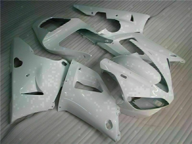 Blanc Kit Carénages Motos Complet Yamaha R1 2000-2001 Blanc Kit Carénages Motos Complet Yamaha R1 2000-2001