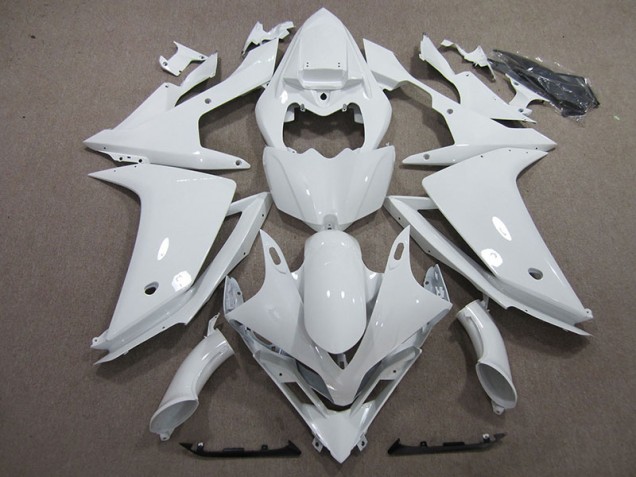 Blanc Kit Carénages Motos Complet Yamaha R1 2007-2008 Blanc Kit Carénages Motos Complet Yamaha R1 2007-2008