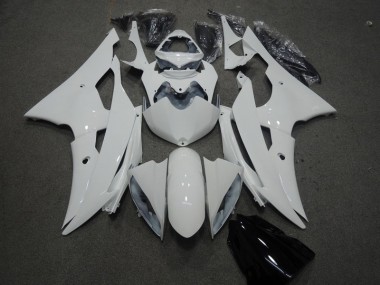 Blanc Kit Carénages Motos & Plastique Yamaha R6 2008-2016