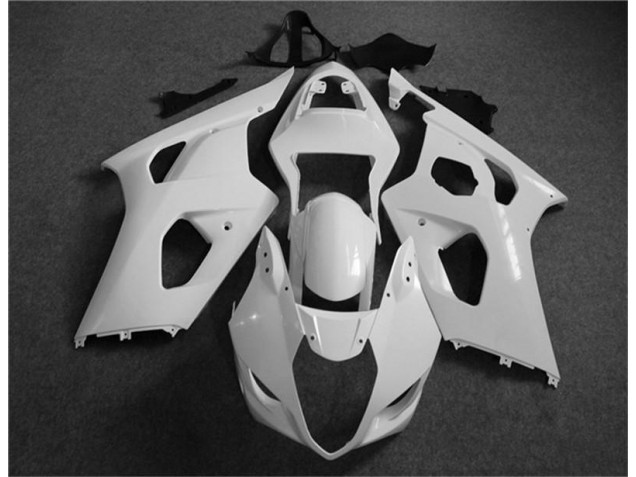 Blanc Kit Carénages Motos Suzuki GSXR 1000 K3 2003-2004 Blanc Kit Carénages Motos Suzuki GSXR 1000 K3 2003-2004