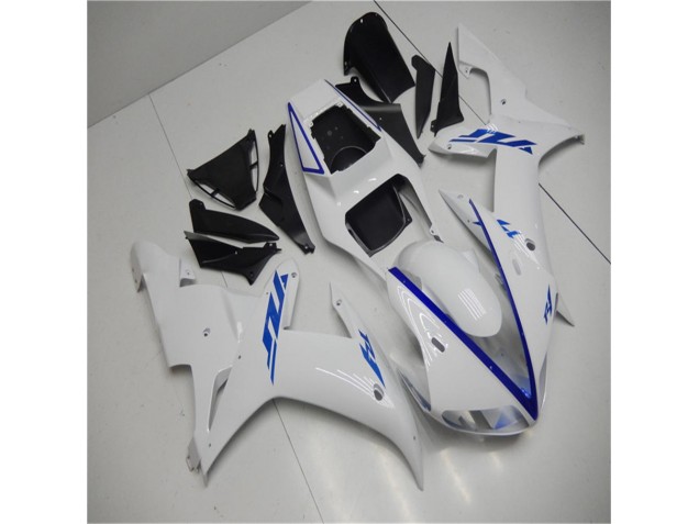Blanc Kit Carénages Motos Yamaha R1 2002-2003 Blanc Kit Carénages Motos Yamaha R1 2002-2003