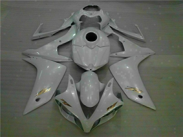 Blanc Kit Carénages Motos Yamaha R1 2007-2008 Blanc Kit Carénages Motos Yamaha R1 2007-2008