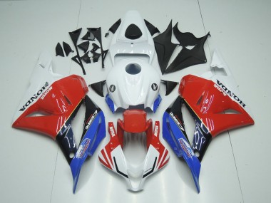 Blanc Motul Rouge Bleu Carénage Moto Honda CBR 600 RR 2009-2012
