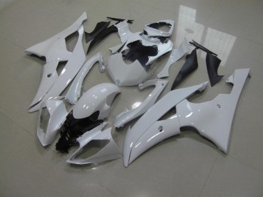 Blanc Nacré No Décalque Carénage Moto Yamaha R6 2008-2016