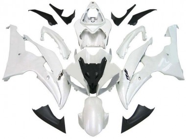 Blanc Nacré R6 Carénage Moto Yamaha R6 2008-2016