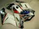 Blanc Noir Carénage Moto Honda CBR 1000 RR 2004-2005 Blanc Noir Carénage Moto Honda CBR 1000 RR 2004-2005