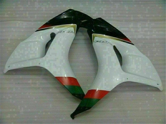 Blanc Noir Carénage Moto Honda CBR 1000 RR 2006-2007 Blanc Noir Carénage Moto Honda CBR 1000 RR 2006-2007