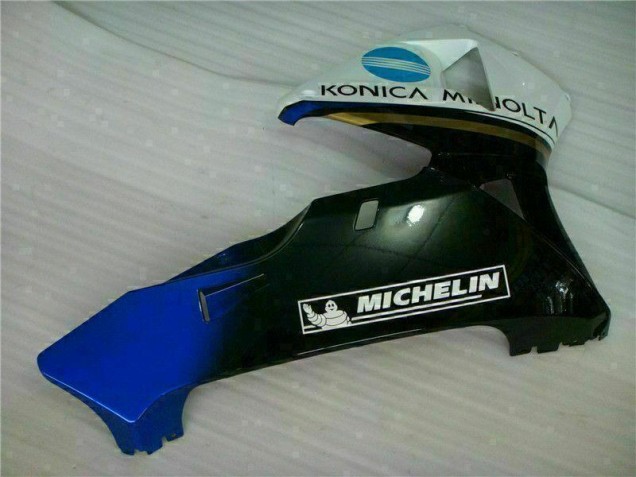 Blanc Noir Carénage Moto Honda CBR 600 RR 2005-2006 Blanc Noir Carénage Moto Honda CBR 600 RR 2005-2006