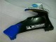 Blanc Noir Carénage Moto Honda CBR 600 RR 2005-2006 Blanc Noir Carénage Moto Honda CBR 600 RR 2005-2006
